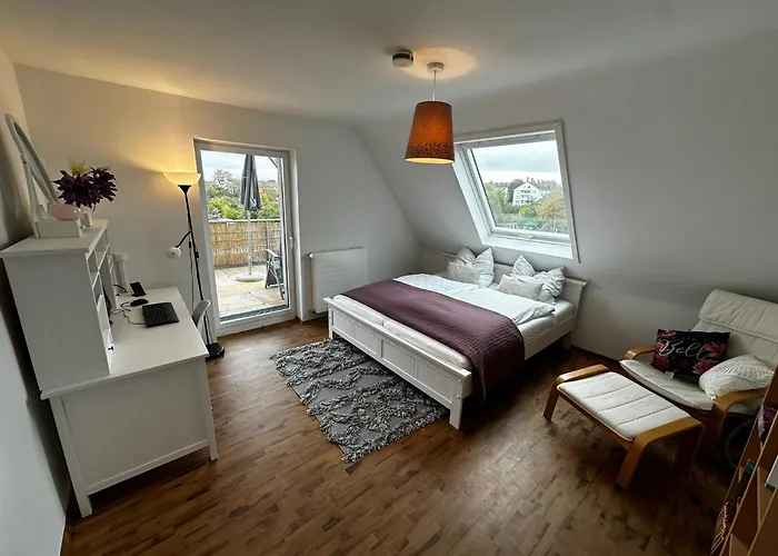 77m² - 3 Zi Modern Zentrum Kueche Dachterrasse Wlan Karlsruhe